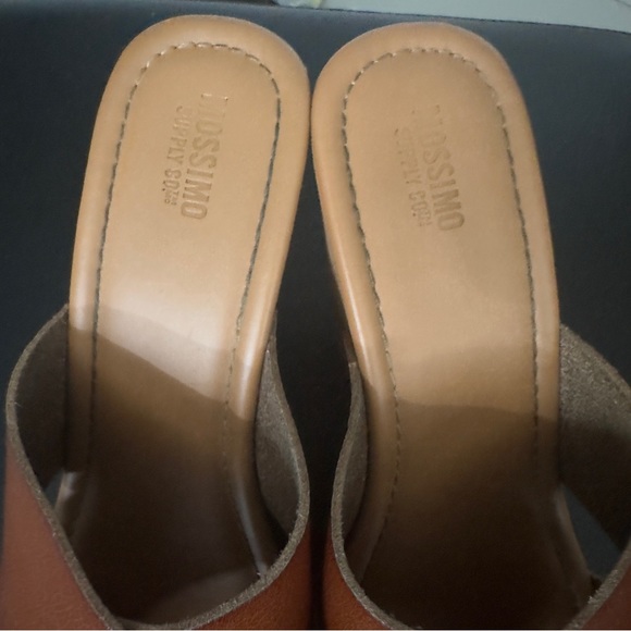 Women’s Brown Wedge Platform Heels Size 8 - Picture 6 of 6